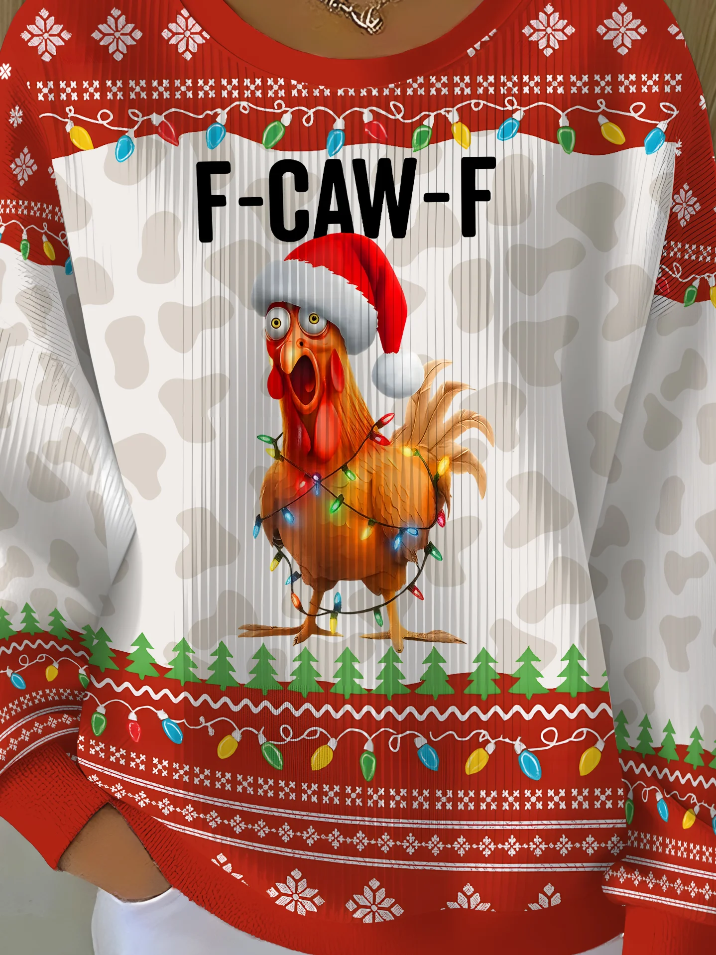 Casual Crew Neck Text Letters Sweatshirt