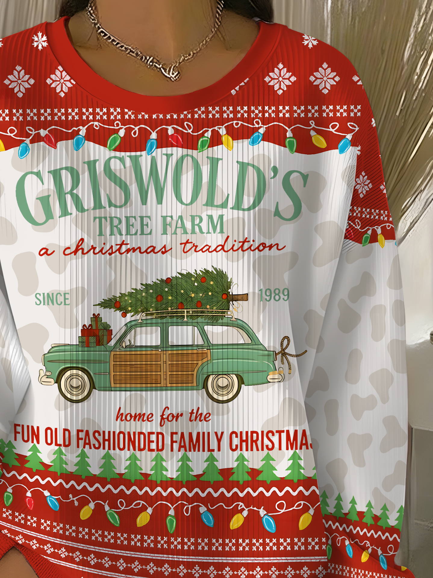 Casual Crew Neck Text Letters Sweatshirt