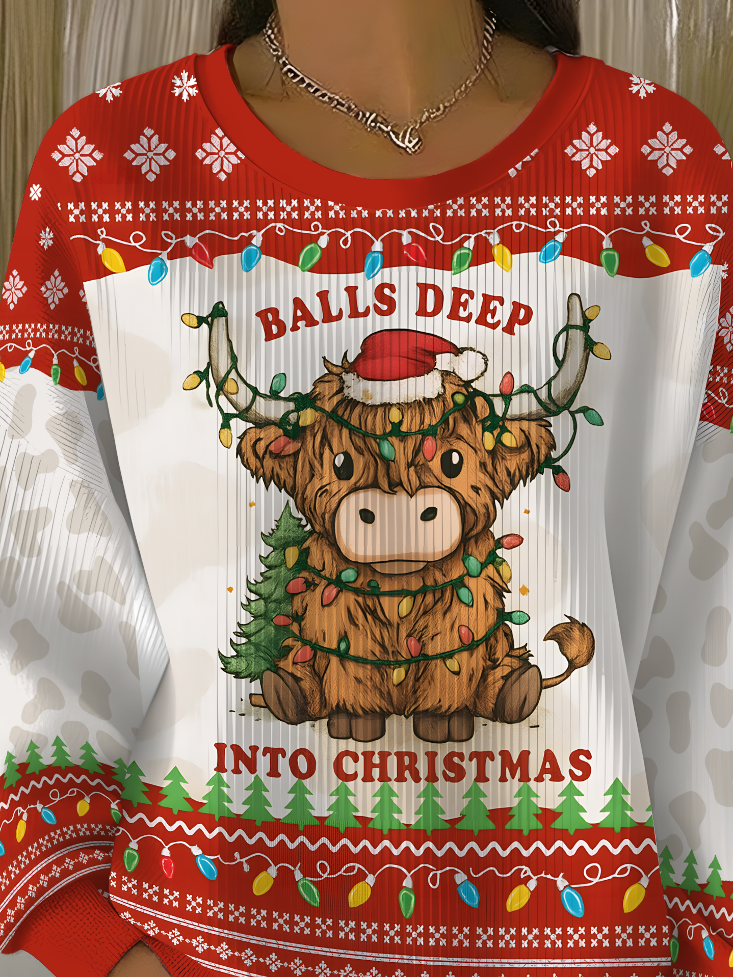 Casual Crew Neck Text Letters Sweatshirt