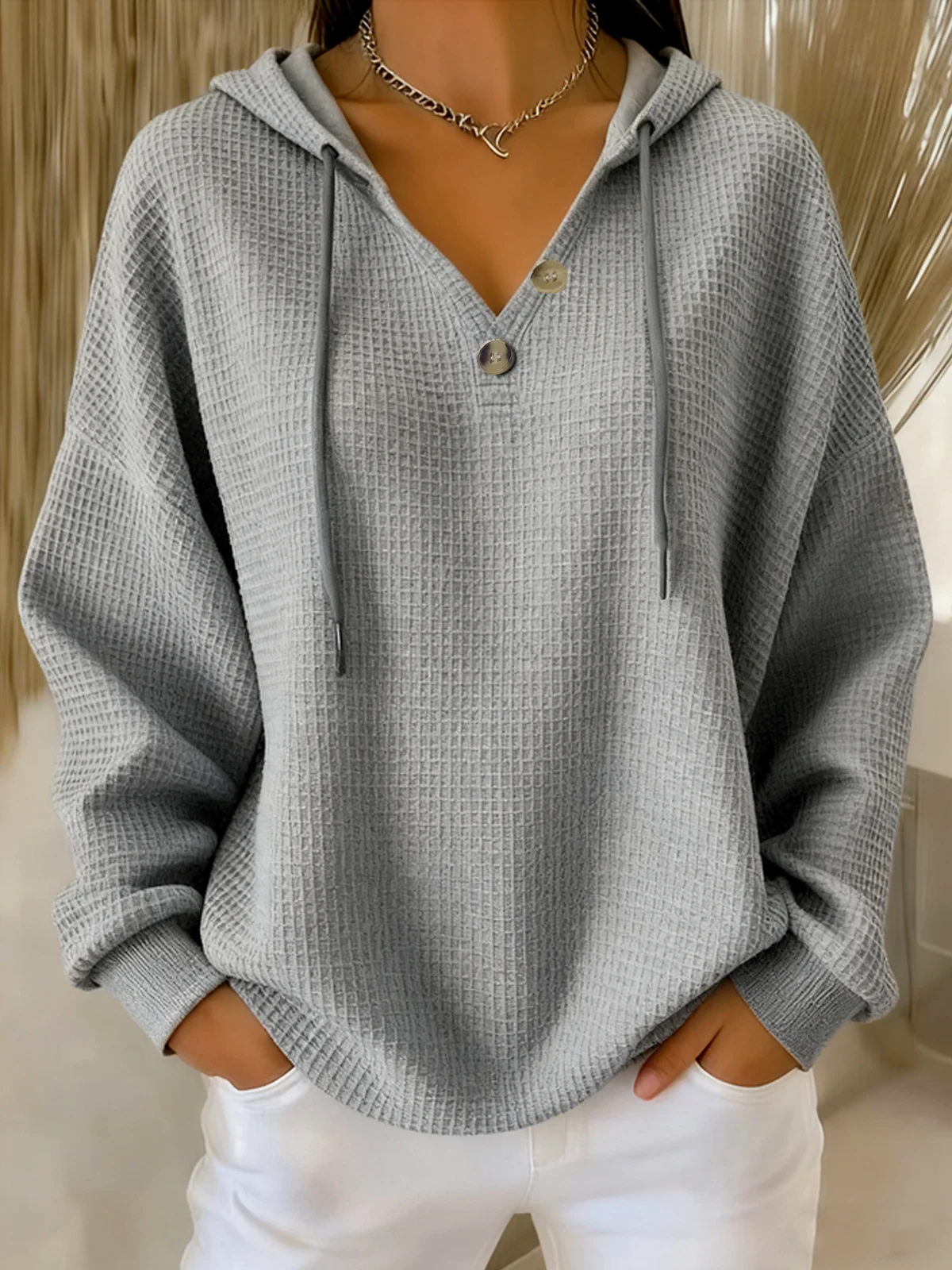 Casual Hoodie Plain Hoodie