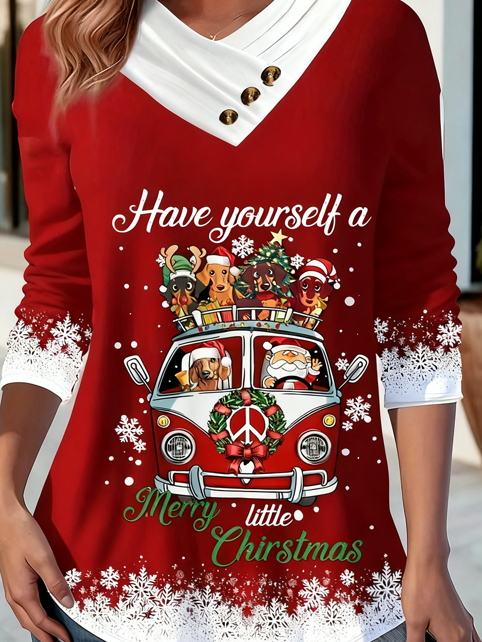 Casual Gradient Pattern Long Sleeve T-shirt