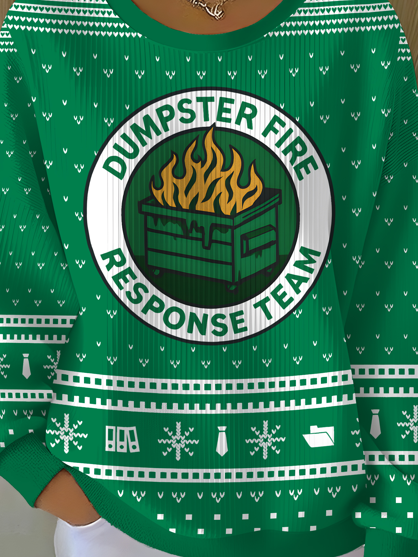 Casual Crew Neck Text Letters Sweatshirt