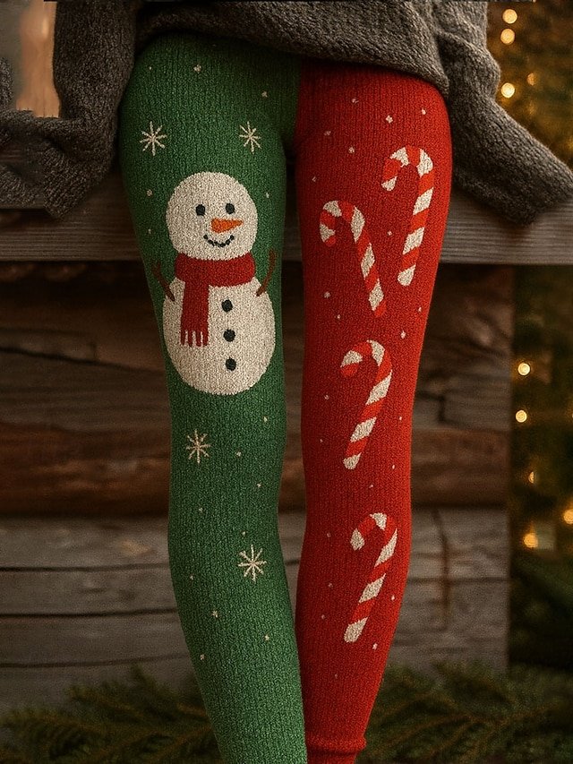 Women Striped Vintage Spring/Fall Ankle Pants Leggings