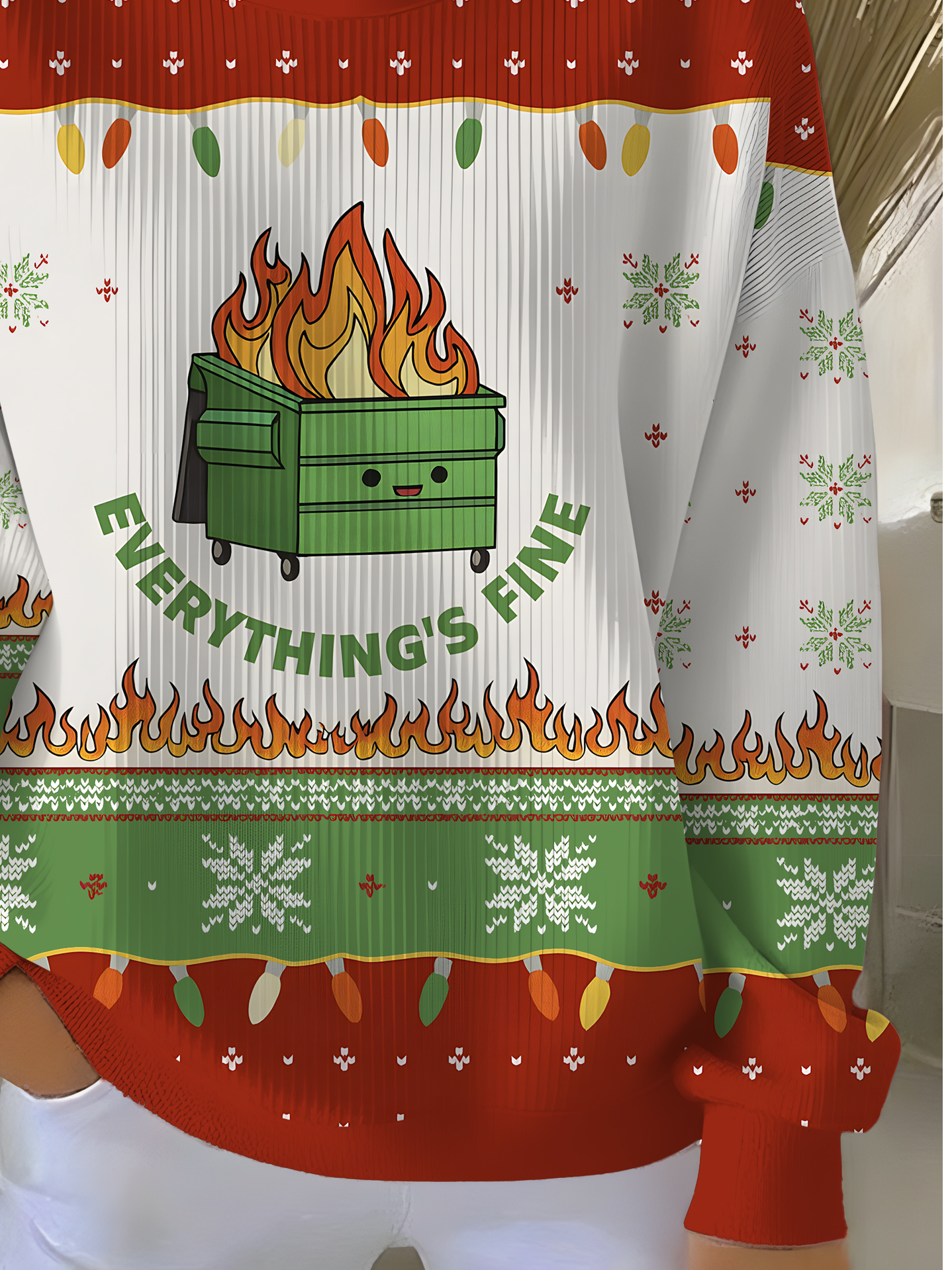 Casual Crew Neck Text Letters Sweatshirt