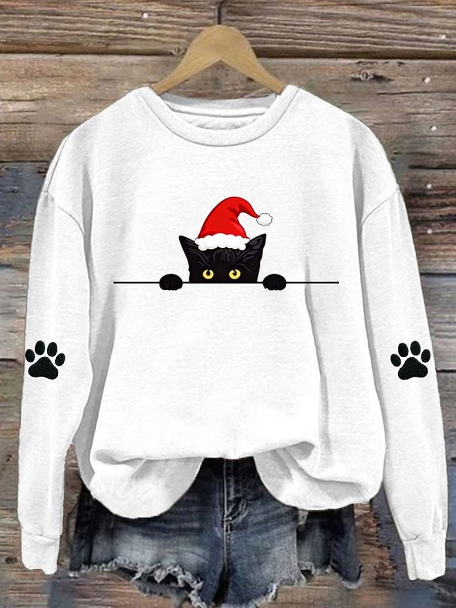 Vintage Crew Neck Christmas Sweatshirt
