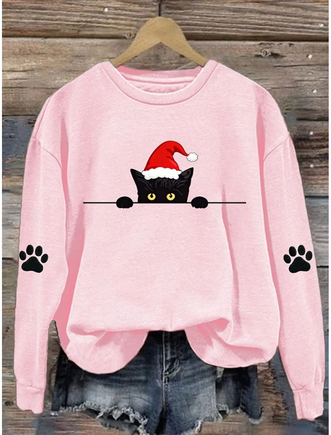 Vintage Crew Neck Christmas Sweatshirt