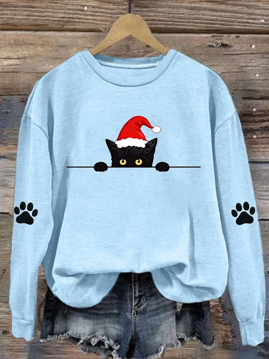 Vintage Crew Neck Christmas Sweatshirt