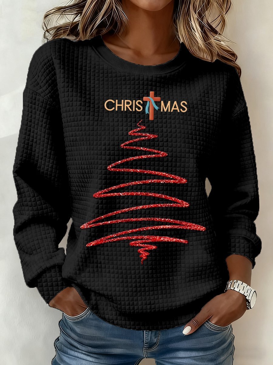 Vintage Crew Neck Christmas Sweatshirt