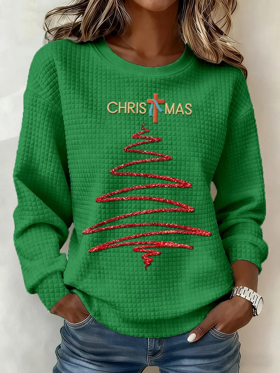 Vintage Crew Neck Christmas Sweatshirt