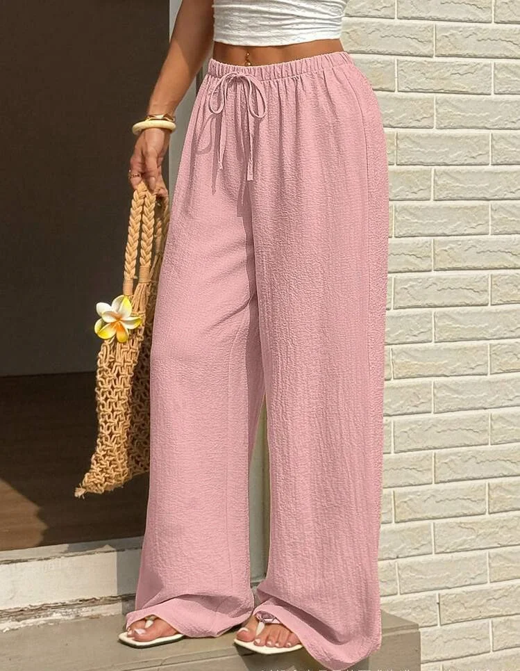 Women Plain Long Pants Casual Spring/Fall Trousers