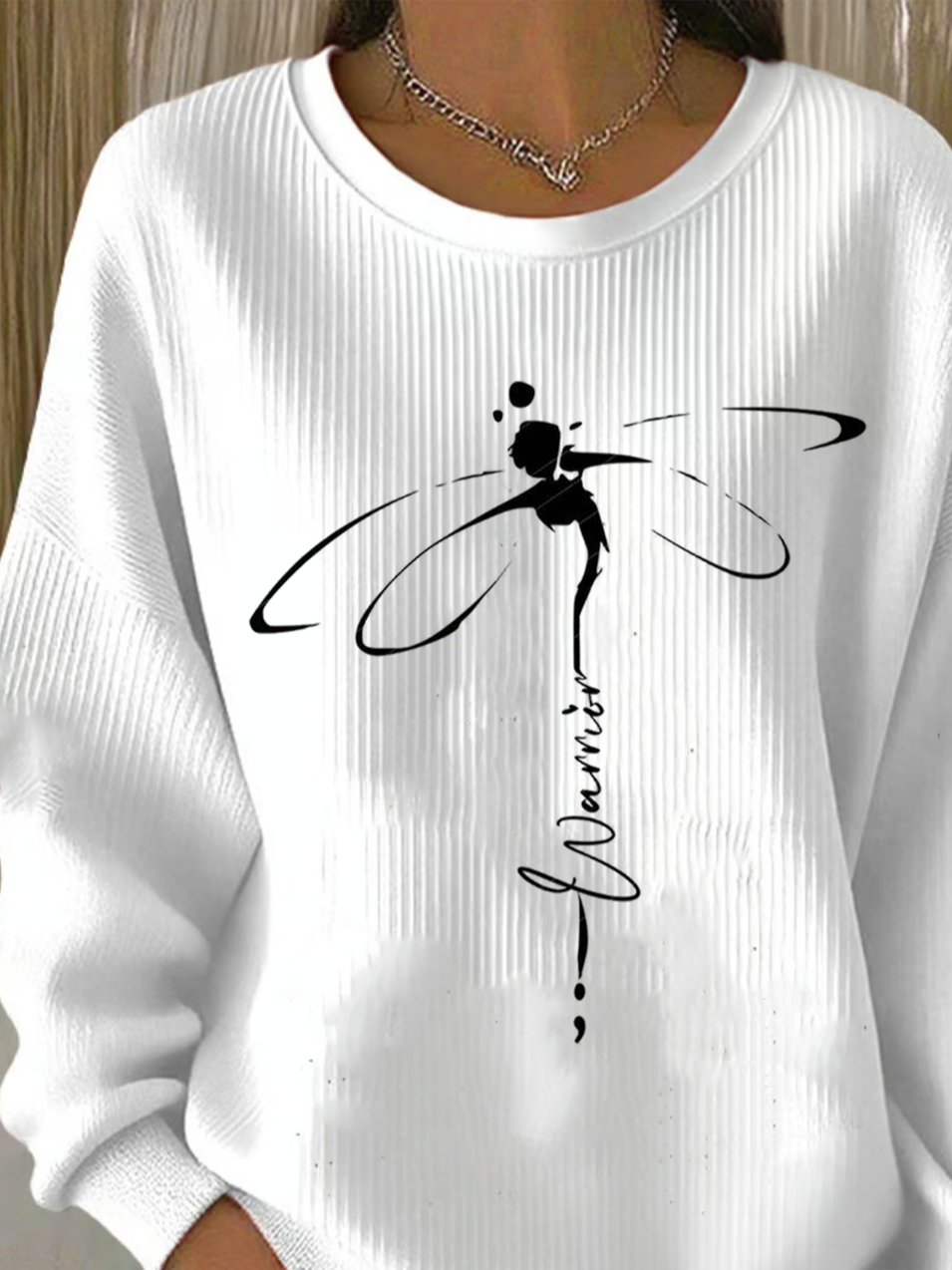 Vintage Crew Neck Dragonfly Sweatshirt