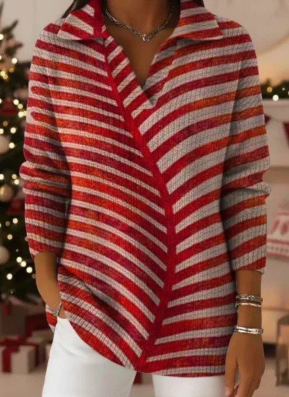 Women Plain Long Sleeve Comfy Casual Sweater