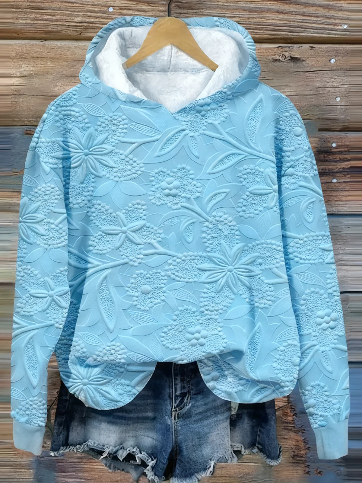 Vintage Hoodie 3D Printing Hoodie