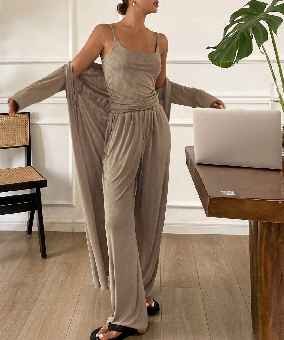 Plain Casual Pajama Set