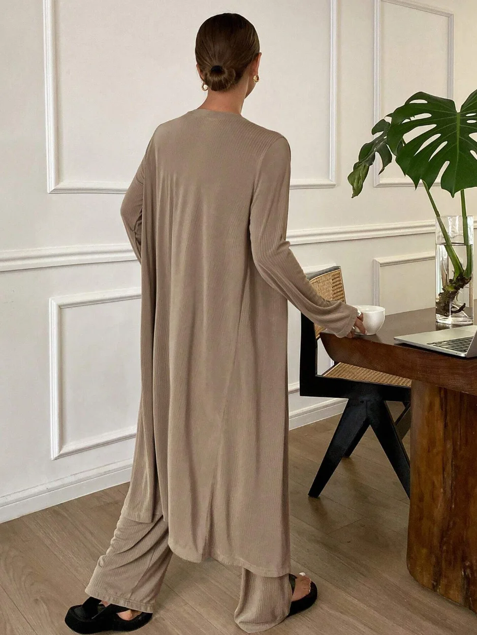 Plain Casual Pajama Set