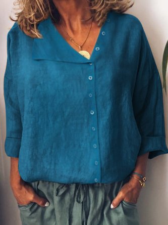 Cotton Vacation Regular Fit Tunic Blouse