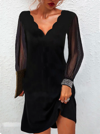 Long Sleeve Party Dress