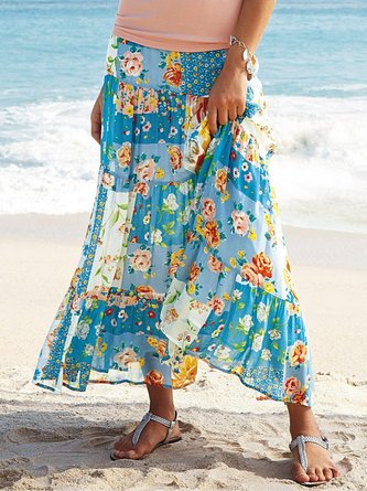 Floral Vacation Skirt