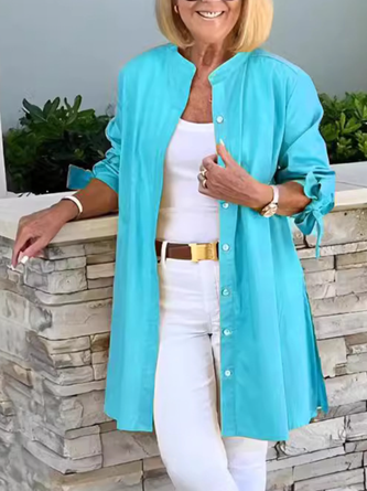 Women's Plain Regular Loose Jacket - Image 2