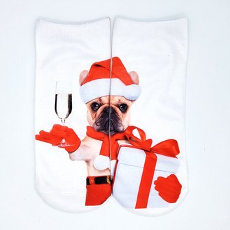 Christmas 3D Cat Pattern High Stretch Cotton Socks Festive Party Decorations 7 Christmas 3D Cat Pattern High Stretch Cotton Socks Festive Party Decorations - Image 7
