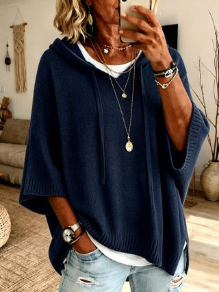 Loose Plain Casual Top 10 Loose Plain Casual Top - Image 10