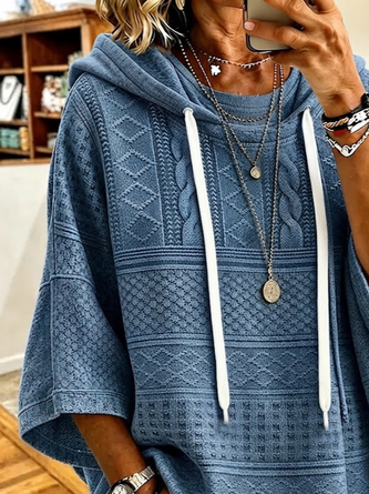 Casual Hoodie Abstract Hoodie Printing - Image 2