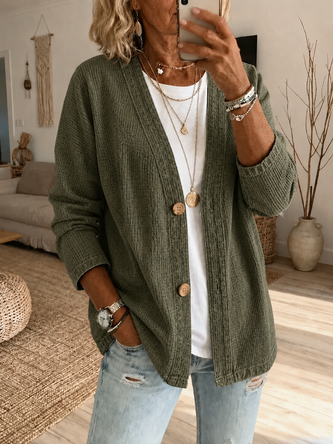 Women Spring/Fall Outerwear Casual Printing Abstract Geometry Long Sleeve Jacket 4 Women Spring/Fall Outerwear Casual Printing Abstract Geometry Long Sleeve Jacket - Image 4