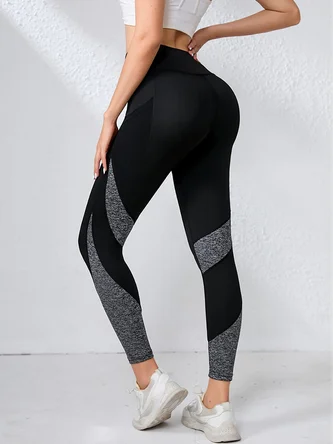Tummy Control Butt Lifting Leggings Basic Breathable Yoga Pants