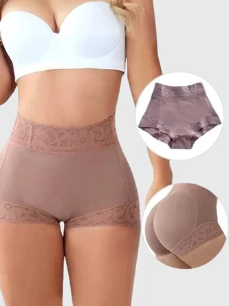 Lace Butt Lifting Tummy Control Shapewear Panties