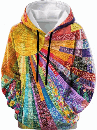 Vintage Hoodie Floral Hoodie - Image 4