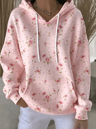 Vintage Hoodie Polka Dots Hoodie - Image 2