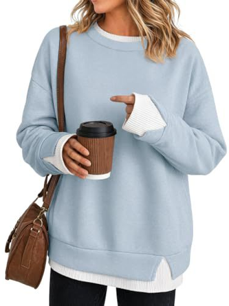 Casual Plain Crew Neck Long Sleeve Sweatshirt 5 Casual Plain Crew Neck Long Sleeve Sweatshirt - Image 5
