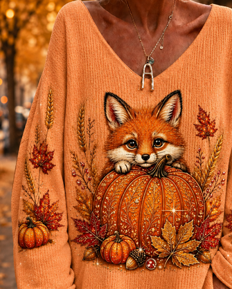 Animal Elegant Knit Top 2 Animal Elegant Knit Top - Image 2