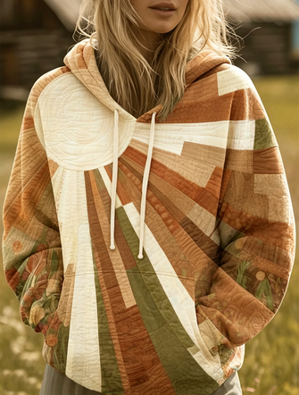 Vintage Hoodie Floral Hoodie - Image 8