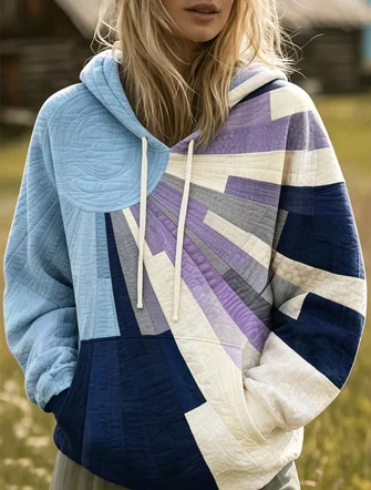 Vintage Hoodie Floral Hoodie - Image 9