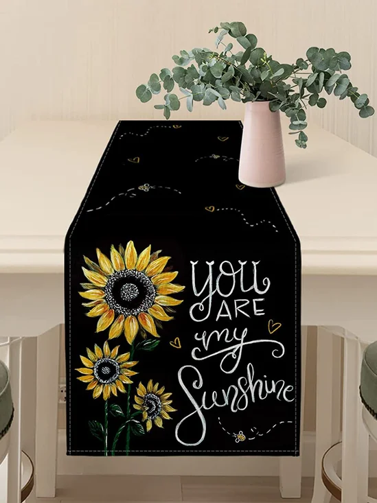 13*72 Table Cloth You Are My Sunshine Table Tarps Party Decorations