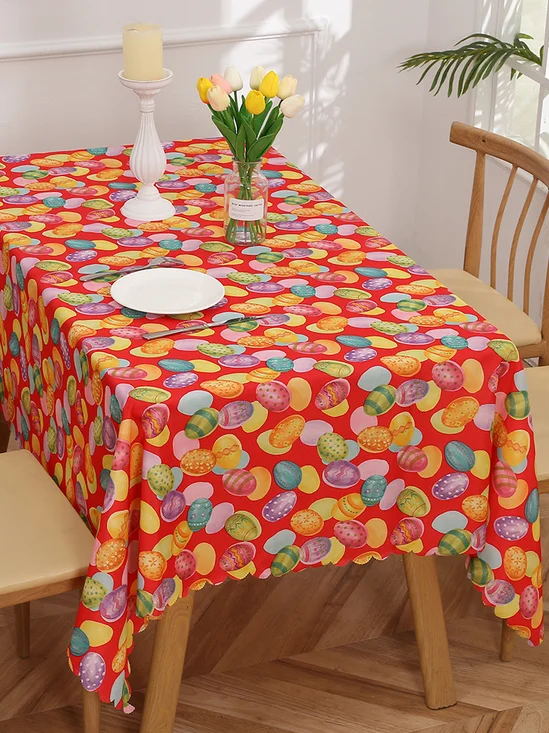 59*86 Table Cloth Painting Table Tarps Party Decorations