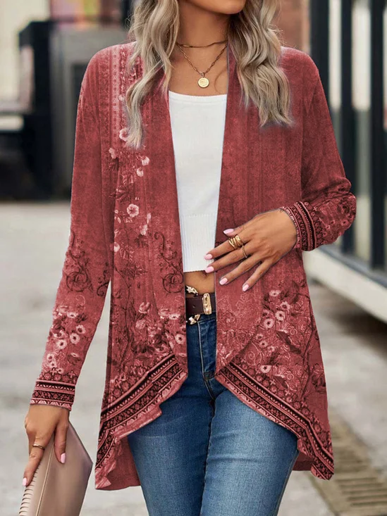 Women's Ethnic Regular Loose Kimono