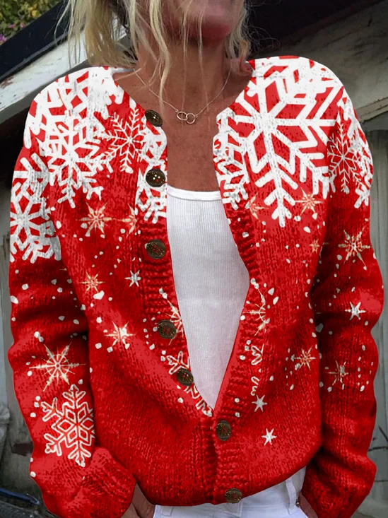 Women's Christmas Thicken Loose Jacket