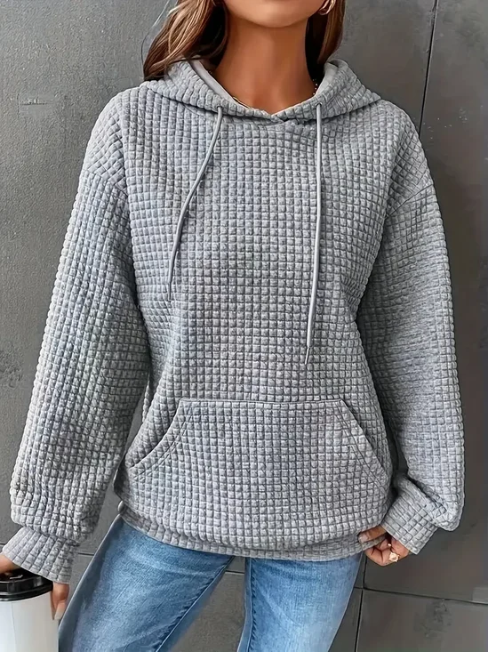 Casual Hoodie Plain Hoodie