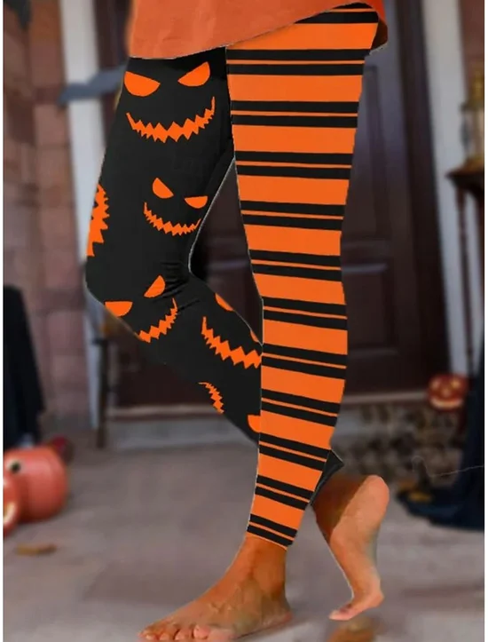 Women Halloween Vintage All Season Long Leggings