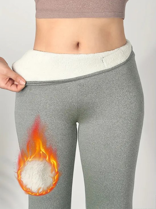 Women Plain Ankle Pants Pants Casual Winter Trousers