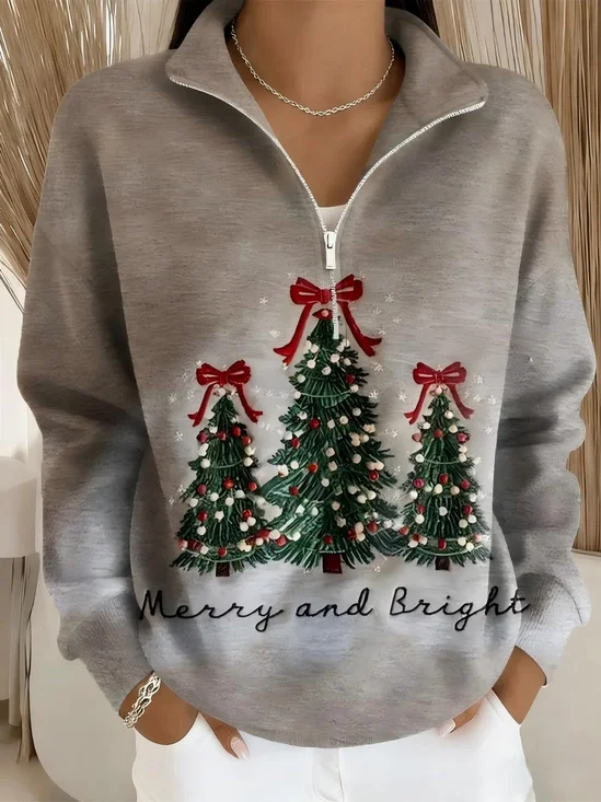 Women Christmas Long Sleeve Comfy Casual Sweater