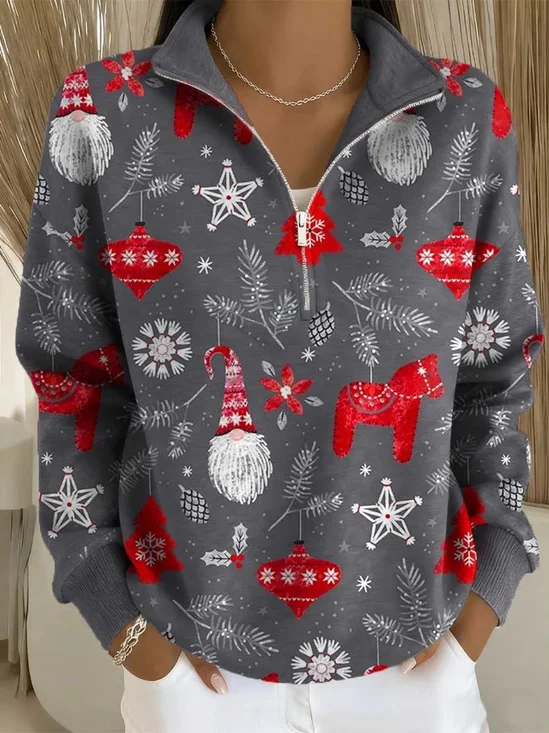 Women Christmas Long Sleeve Comfy Casual Sweater