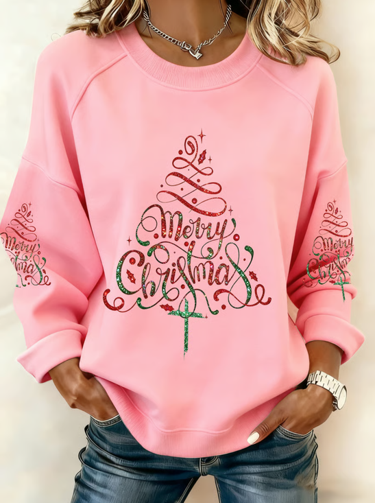 Vintage Crew Neck Christmas Sweatshirt