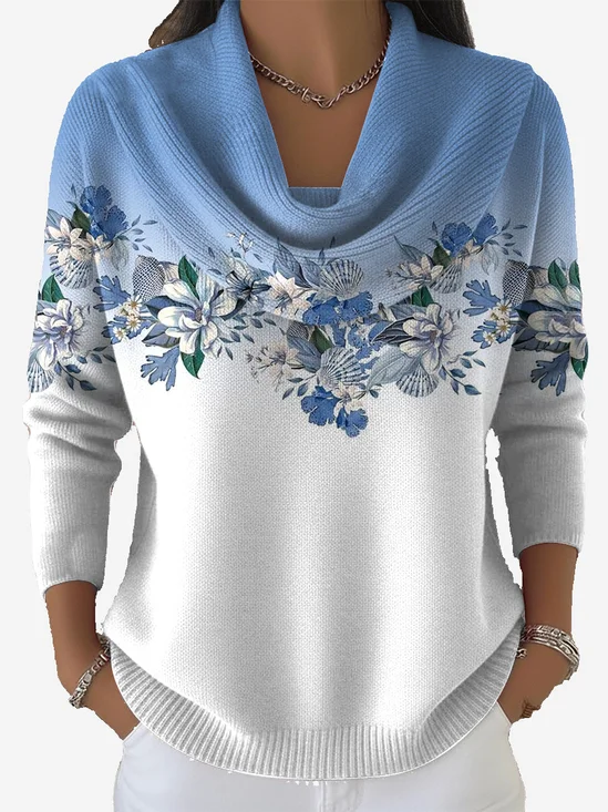 Women Christmas Long Sleeve Comfy Vintage Sweater