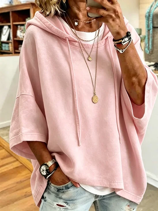 Casual Hoodie Plain Hoodie