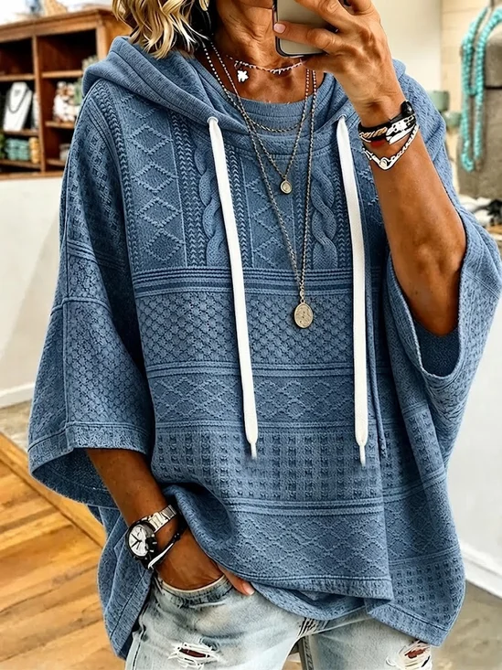 Casual Hoodie Abstract Hoodie Printing