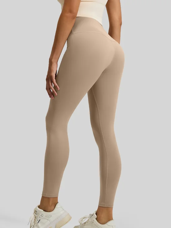 Women's Tummy Control Butt Lifting Leggings Basic Breathable Yoga Pants