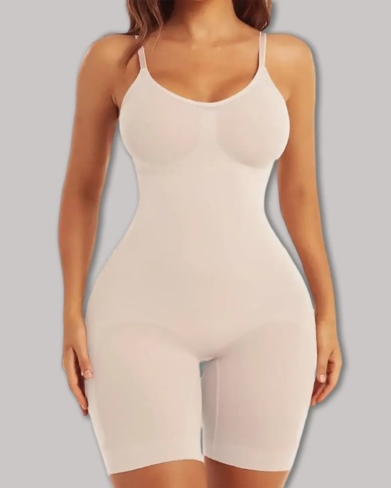 Seamless Full Body Shapewear Bodysuit Tummy Control Hourglass Sculpting Camisole Body Shaper for Women